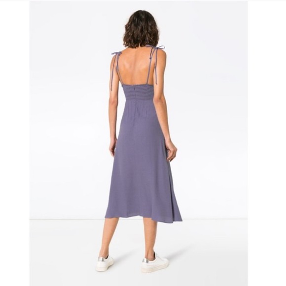 REFORMATION NWOT Silk Talita Dress | Size 6 - Picture 4 of 12